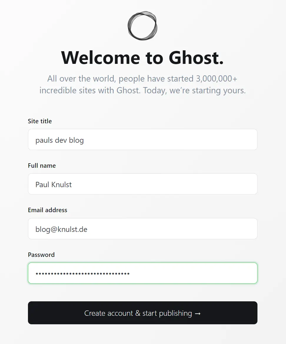 Deploy Self-Hosted Ghost Blog With Docker