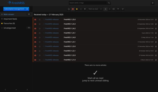 How To Self-Host FreshRSS Reader Using Docker